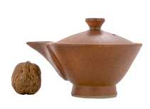 Набор посуды для чайной церемонии из 7 предметов винтаж Япония # 42846 керамика: пять пиал по 40 мл гундаобэй 119 мл гайвань хохин 117 мл
